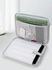 1 túi đựng máy tính bảng nhẹ, di động, tương thích với iPad, máy tính bảng, phụ kiện điện thoại di động, túi đựng máy tính xách tay, cặp đựng máy tính xách tay - trắng - Xem 7