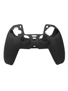 Silicone mềm Lớp bảo vệ Với Mồ hôi & Bụi bặm Sức chống cự , Không trượt Nắm chặt , Tương thích với PS5 Không dây Bộ điều khiển - màu đen - Xem 3