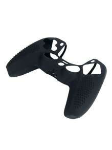 Silicone mềm Lớp bảo vệ Với Mồ hôi & Bụi bặm Sức chống cự , Không trượt Nắm chặt , Tương thích với PS5 Không dây Bộ điều khiển - màu đen - Xem 8