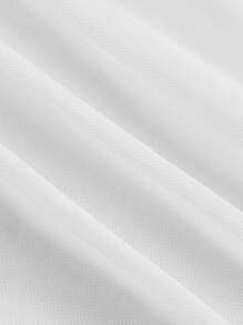 SHEIN MOD 褶邊掛脖上衣 - 白色 - 查看 3