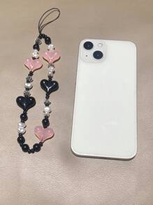 Dây buộc điện thoại di động - Màu be - Xem 1