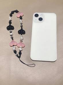 Dây buộc điện thoại di động - Màu be - Xem 2