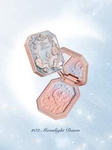 Flower Knows Moonlight Nàng Tiên Cá Trang Sức Má Hồng 02 Moonlight Dawn Blush Powder Trang Điểm Mặt Má Má Hồng Đường Viền - 02 Moonlight Dawn - Xem 5