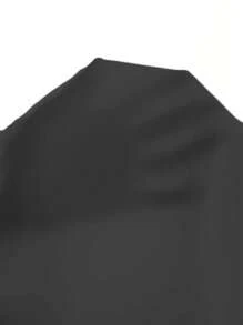 SHEIN LUNE 雙色蝙蝠袖口袋貼布襯衫 - 彩色 - 查看 7