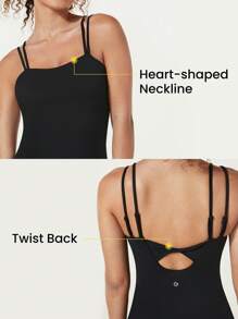 GLOWMODE Softflux背心式運動連衣裙