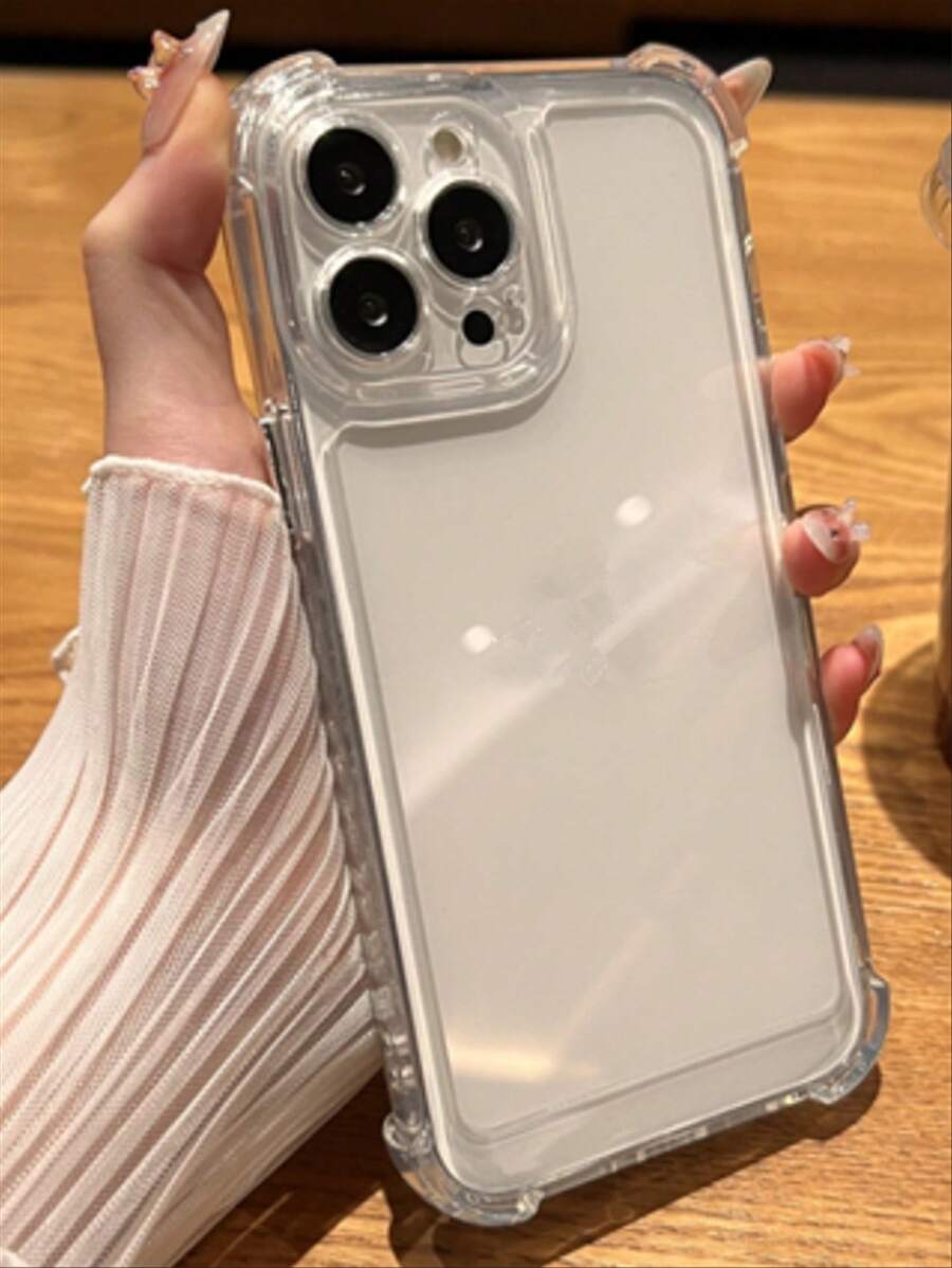 Vỏ điện thoại trong suốt chống rơi - Trong sáng - Xem 1