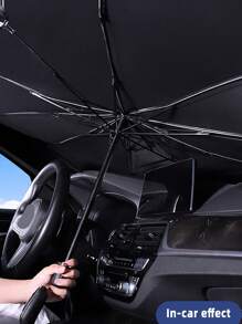 1 pieza Parasol para parabrisas anti-UV retractable para de coche - Multicolor - Ver 5