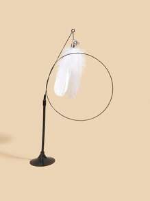 交互的貓羽毛圖案鈴鐺玩具棒適用於 - 白色 - 查看 5