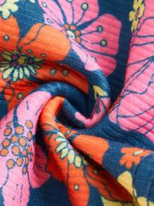 Whitebread Áo khoác và áo lót dành cho xe tăng nữ Tương phản ren Hoa Tất cả trên in Boho - Nhiều màu - Xem 4