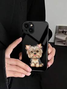 Funda para móvil con patrón de perro de vidrio - Multicolor - Ver 2