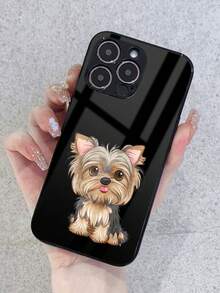 Funda para móvil con patrón de perro de vidrio - Multicolor - Ver 3