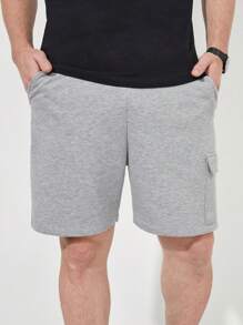 RueChic Homens Lado Do Bolso Da Aba Shorts