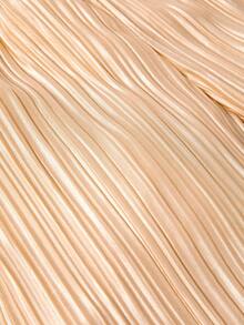 Bộ đồ Em bé Xù màu trơn - Màu Khaki - Xem 3