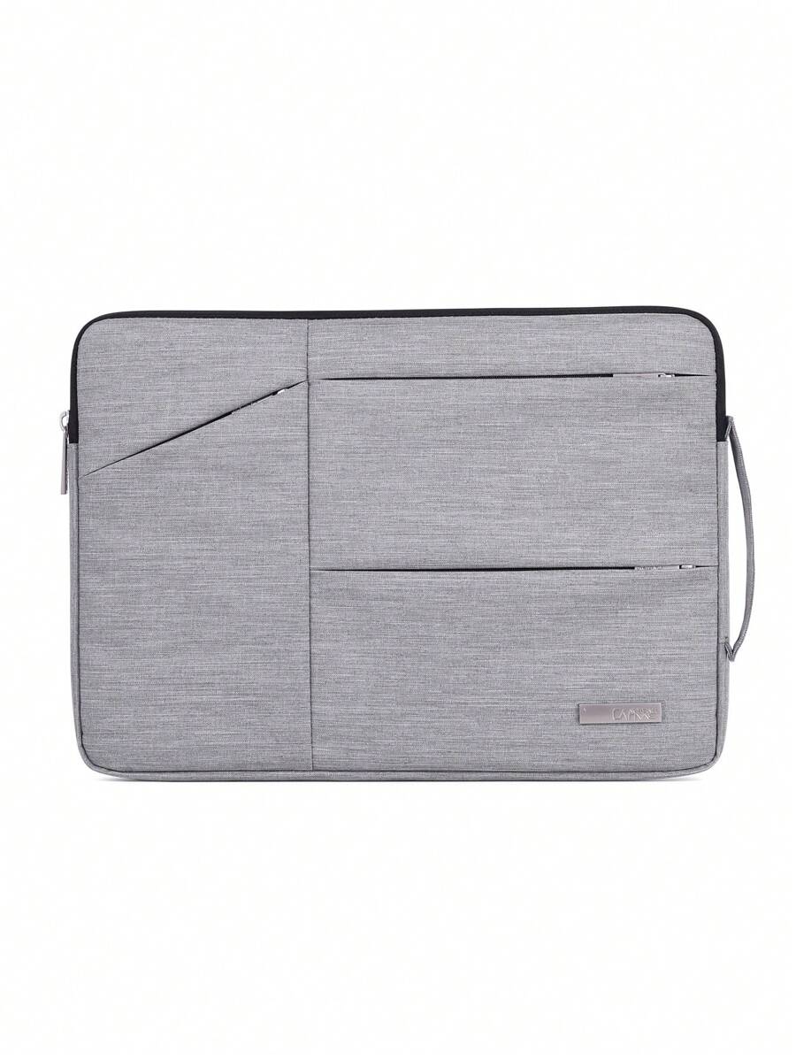 canvas artisan Túi đựng máy tính xách tay Polyester 13,3-14,2 inch Hộp đựng máy tính xách tay Tương thích với MacBook Air/Pro - Màu Xám nhạt - Xem 1