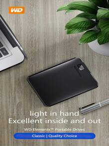 Western Digital WD Western Digital Elements Portable 1TB 2TB 4TB 5TB USB3.0 External Hard Drive Hdd Disco D