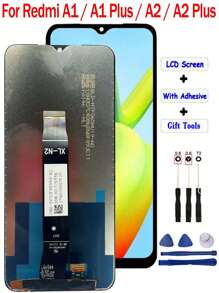 1入組6.5"適用於小米RedmiA1大碼A2A1A2大碼液晶顯示器觸控式螢幕數字轉換器組裝+工具 - 黑色 - 查看 1