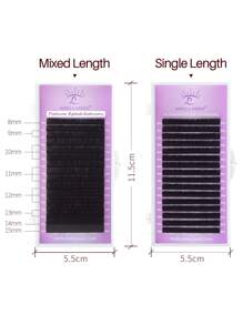 Lông mi giả, Nối mi tự nhiên Tự nhiên C Cc D Uốn cong Nga Khối lượng 0,15 0,20 Chiều dài 16 hàng Lông mi giả Cụm lông mi cho hàng ngày Cụm lông mi, Cụm lông mi, Lông mi riêng lẻ, Lông mi, Lông mi giả - màu đen - Xem 3