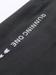 Manfinity Sport Corelite Men Drawstring Waist Zip Pocket Sports Shorts