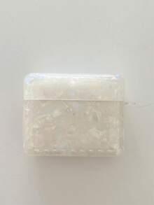 Shell Pattern Case Compatible With AirPods - Multicolor - View 3