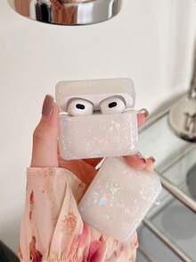 Shell Pattern Case Compatible With AirPods - Multicolor - View 9