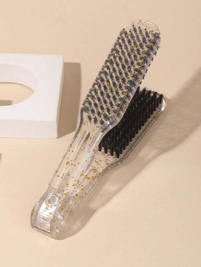 双面梳子夹式防静电专业直发工具梳子，适用于发型师和女性的解结梳子，美发刷，梳子，美发工具，美发产品和配件，适用于理发店、美容院、旅行必备品、返校季、旅行度假必备品、女士美发配件、刷子、发刷、木梳、迷你发刷、解结梳、卷发刷、美发设备、旅行必备品、旅行必备品、发型、美发、发刷、背梳、造型刷、卷发刷、边缘刷、梳子、梳头发、梳子套装、梳头发、卷发梳、解结梳、女士发刷、头发、旅行、美发产品、美发工具、美发用品、理发师、理发师配件、理发店、美发设备