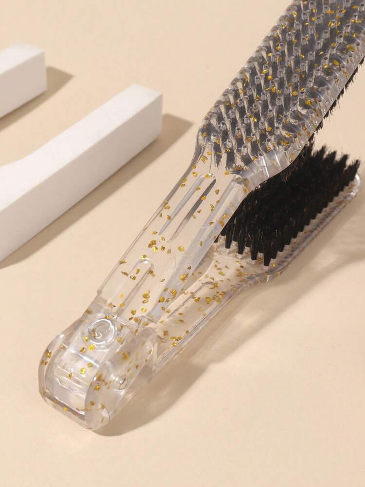Hair Combs, Double Sided Brush Comb Clamp Anti-Static Professional Hair Straightener Tool Comb Hair Tool Detangling Hair Comb For Hair Stylist And Women Hair Brush, Hair Brush, Comb, Hair Tools, Hair Products And Accessories For Barber Salon Beauty Travel Essentials, Back To School, Travel Holiday Essentials, Hair Accessories For Women, Brush, Hair Brush, Wooden Comb, Hair Brush, Mini Hair Brush, Detangling Brush, Hair Brushes, Curly Hair Brush, Hairdressing Equipment,Travel Essentials,Travel Essential,Hairstyle,Hairdressing,Hair Brush,Slick Back Brush,Styling Brush,Curly Hair Brush,Edge Brush,Hair Comb,Brush Hair,Hair Brush Set,Comb Hair,Comb For Curls,Detangling Brush,Hair Brush For Women,Hair,Travel,Hair Products,Hair Tools,Hair Stuff,Barber,Barber Accessories,Barbershop,Hairdressing Equipment