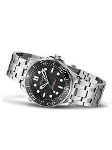 Men Round Pointer Quartz Watch - Black - View 3