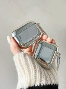 Electroplated Protective Case Compatible With Apple 1/2, Soft TPU Protective Cover For AirPods Pro 3, 4