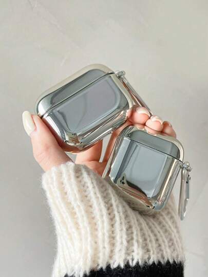 Electroplated Protective Case Compatible With Apple 1/2, Soft TPU Protective Cover For AirPods Pro 3, 4