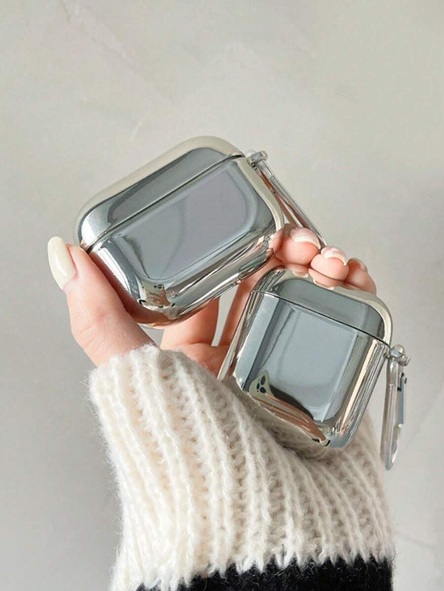 Electroplated Protective Case Compatible With Apple 1/2, Soft TPU Protective Cover For AirPods Pro 3, 4