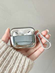 Electroplated Protective Case Compatible With Apple 1/2, Soft TPU Protective Cover For AirPods Pro 3, 4