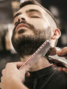 Aluminum Hair Cutting Comb - Rose Gold - View 4