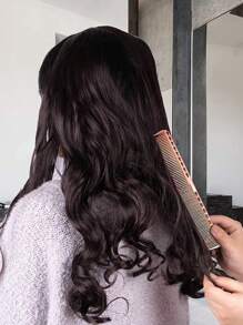 Aluminum Hair Cutting Comb - Rose Gold - View 5