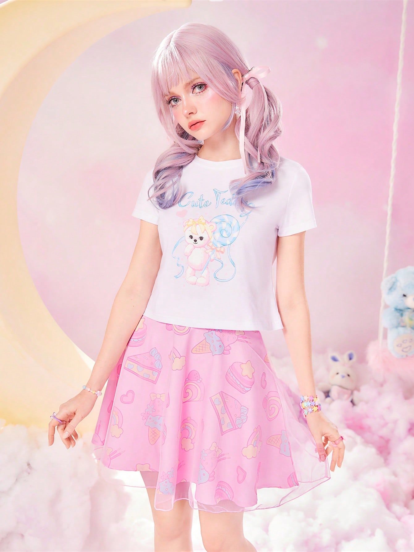 【WOOHWA】OVERLAY FOLD SKIRT WOOHWA】OVERLAY FOLD SKIRT WOOHWA】OVERLAY FOLD SKIRT