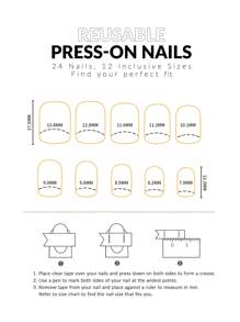 Nude Pink Press On Nails, 24pcs Short Square Glitter Fake Nail & 1pc Nail File & 1sheet Tape Cute Acrylic Nails Glossy Stick On Nails For Women Manicure Nail Supplies - Multicolor - View 4