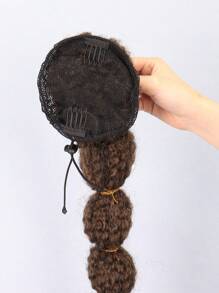 1 cái Kinky xoăn bong bóng bím tóc đuôi ngựa mở rộng cho phụ nữ - Ombre - Xem 5