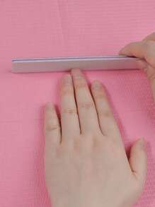20pcs Nail Art Table Mat, Waterproof Light Pink Foldable Disposable Hand Cushion Holder Lint Paper Pad For Manicure, Nail Napkins For Acrylic Nail Practice Sheet,Nail Supplies,Nail Tools,Nail Art Tools,Back To School,Nails,Nail Tools For Press On Nails - Pink - View 6
