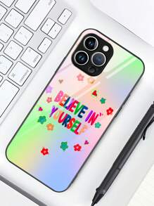 Funda para móvil con estampado de letra - Multicolor - Ver 5