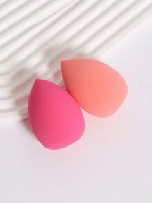 化妆海绵，2 件装化妆海绵美容海绵蛋形化妆搅拌器 - 彩色 - 查看 5