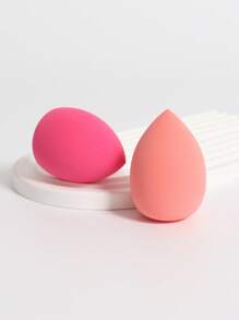 化妆海绵，2 件装化妆海绵美容海绵蛋形化妆搅拌器 - 彩色 - 查看 6