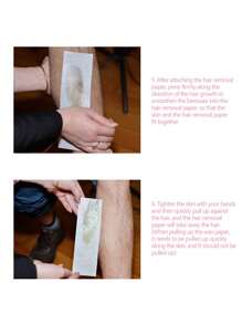 NEFOUME 脱毛蜡纸，200片200片一次性白色美容脱毛纸，专业美容院脱毛蜡纸