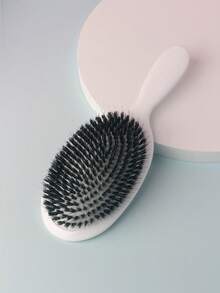 Cushion Hair Brush, 1Pc Cushion Hair Brush Paddle Hair Brush Boar Hair Brush Massage Comb Hair Comb - Multicolor - View 2
