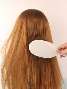 Cushion Hair Brush, 1Pc Cushion Hair Brush Paddle Hair Brush Boar Hair Brush Massage Comb Hair Comb - Multicolor - View 4