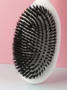 Cushion Hair Brush, 1Pc Cushion Hair Brush Paddle Hair Brush Boar Hair Brush Massage Comb Hair Comb - Multicolor - View 5