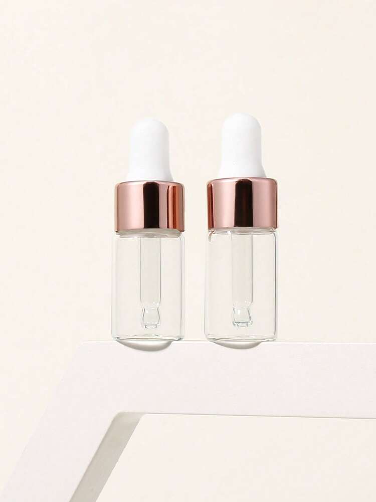 2入組3ml空玻璃極簡主義方便收納滴管瓶,適用於男女士,滴管瓶, 客廳家居臥室浴室居家裝飾,旅行用品,婚禮,派對,生日,男士媽媽爸爸朋友新年禮物,配件,有趣的禮物 - 彩色 - 查看 1
