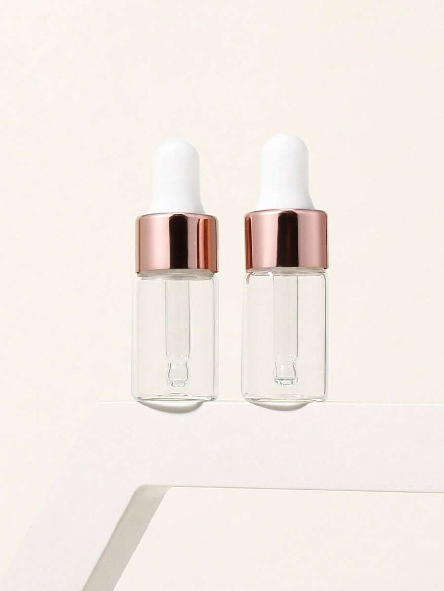 2入組3ml空玻璃極簡主義方便收納滴管瓶,適用於男女士,滴管瓶, 客廳家居臥室浴室居家裝飾,旅行用品,婚禮,派對,生日,男士媽媽爸爸朋友新年禮物,配件,有趣的禮物 - 彩色 - 查看 1