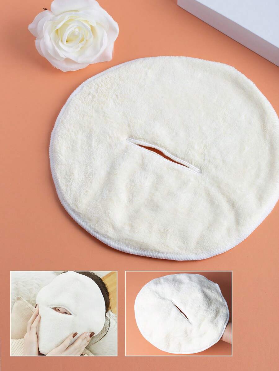 NEFOUME 可重复使用的面巾、面膜、洗脸、洁面垫、冷热敷、蒸脸巾、护肤品、房间装饰、家居装饰、卧室装饰、浴室、圣诞礼物、浴室装饰、旅行、旅行用品、婚礼、圣诞派对、妈妈礼物、家居、房间、家居装饰、圣诞礼物、送给妈妈的礼物、生日、粉色房间装饰、客厅装饰、卧室、男士礼物、爸爸礼物、蘑菇、新年、妈妈、配饰、送给爸爸的礼物、朋友、有趣的礼物 - 白色 - 查看 1