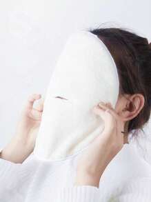 NEFOUME 可重复使用的面巾、面膜、洗脸、洁面垫、冷热敷、蒸脸巾、护肤品、房间装饰、家居装饰、卧室装饰、浴室、圣诞礼物、浴室装饰、旅行、旅行用品、婚礼、圣诞派对、妈妈礼物、家居、房间、家居装饰、圣诞礼物、送给妈妈的礼物、生日、粉色房间装饰、客厅装饰、卧室、男士礼物、爸爸礼物、蘑菇、新年、妈妈、配饰、送给爸爸的礼物、朋友、有趣的礼物 - 白色 - 查看 3