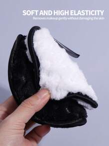 Face Washing Facial Cleansing Pads,8Pcs Makeup Remover Puff Reusable Facial Sponge - Multicolor - View 3