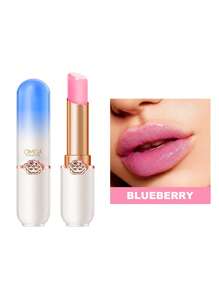 OMGA Color Changing Lipstick, Waterproof Moisturizing Lip Balm - Blue - View 1